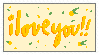 i love you! stamp (i made this one :D)